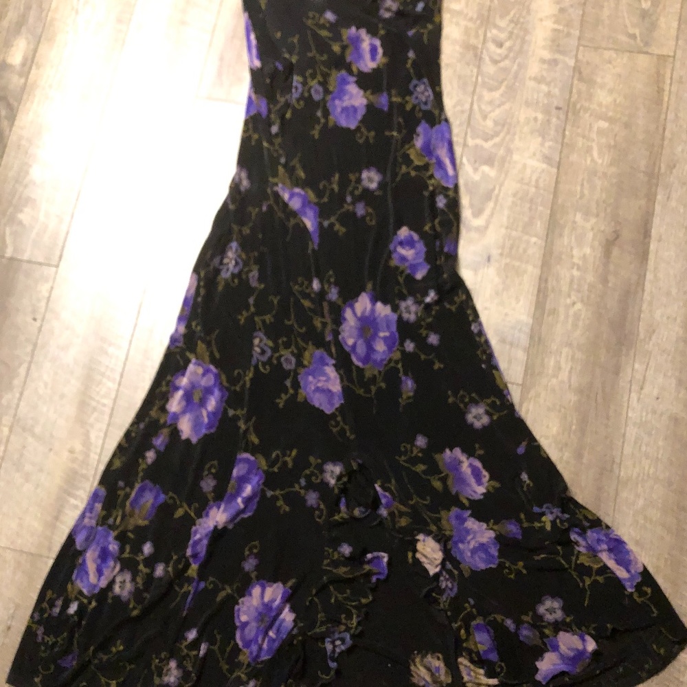 Purple Flower Dress